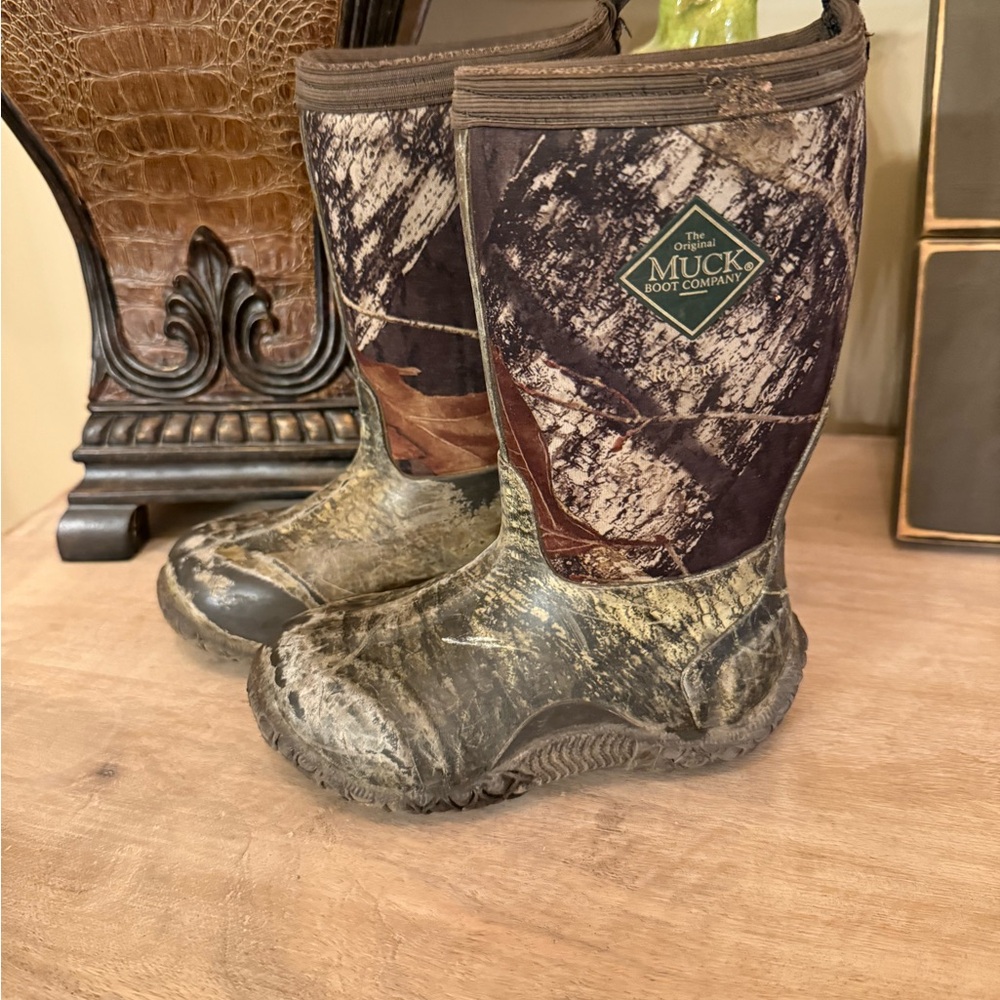 Muck Boot Company Kids Camo Boots